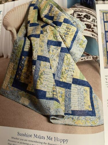 Striscia Happy Quilting on a Roll Donna Kinsey taglio cucito strati rilegatura NUOVO - Foto 5 di 11