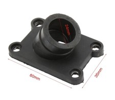 Collettore Aspirazione X Minicross 50cc Con Motore Replica Ktm Lem Kayo Italjet