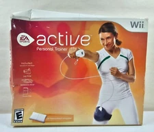 NINTENDO WII 🎮 EA ACTIVE PERSONAL TRAINER WITH STRAP & BAND 🎮 NEW & SEALED