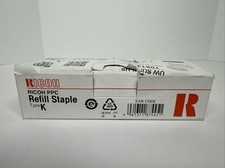 New Sealed Genuine Ricoh 3 Refill Staple Cartridges Type K 410802 OEM