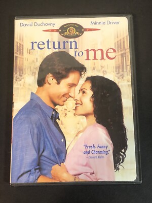 Return to Me (DVD, 2009) David Duchovny Minnie Driver