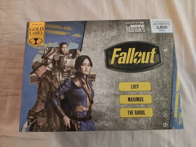 McFarlane Toys Fallout Lucy, Maximus, Ghoul  3 Pack Figure Set Amazon Exclusive