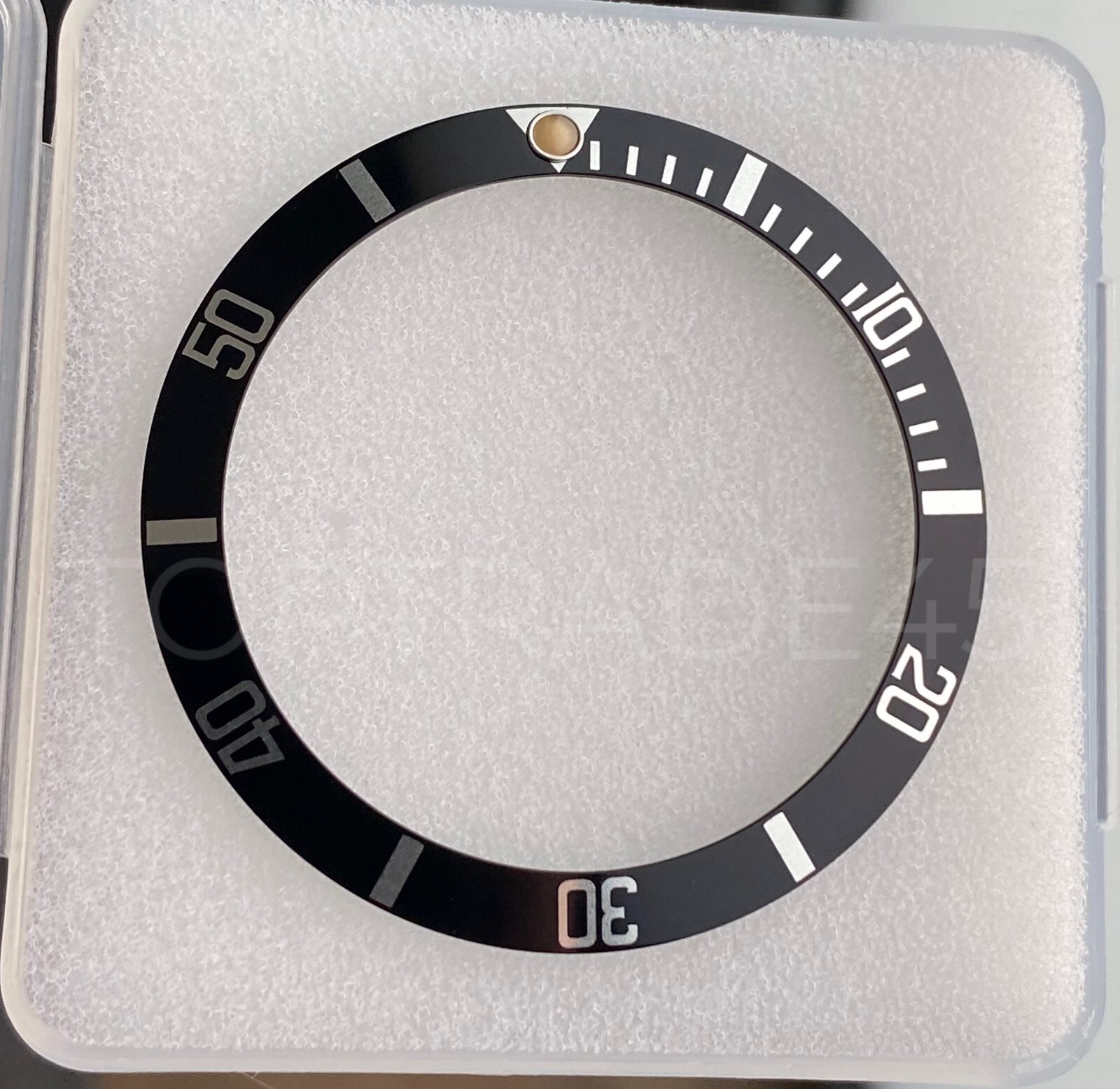 Insert Flat Four pour Submariner 14060 bague en aluminium noir haute résistance