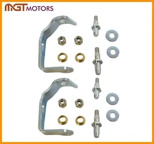 38456 Pair Door Hinge Pin & Bracket Kit Front Driver Side LH for 99-07 Chevy GMC