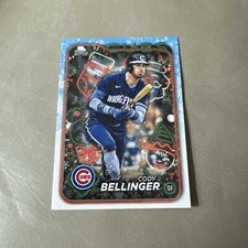 2024 Topps Holiday Cody Bellinger #H57 Chicago Cubs Baseball Card