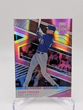 💥 2020 Panini Elite Extra Edition #109 Cody Thomas Pink Parallel; Los Angeles 