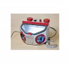 Dental Dual Pen Sandblaster AX-B3 Oxygen Blast Box for Dental Technicians，