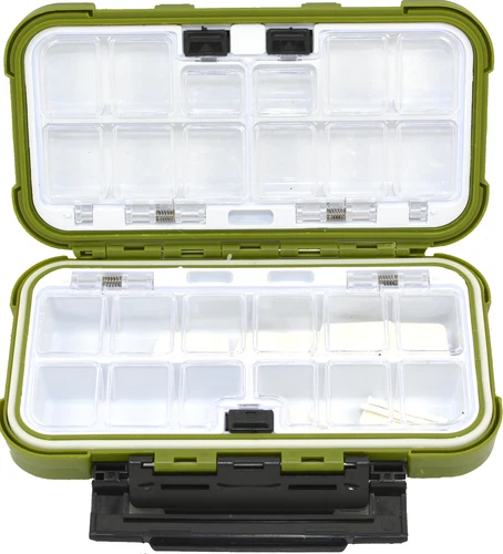 1x Fishing Lure Bait Tackle 2 Layer Storage Box Case Waterproof Compartments NEW - Picture 98 of 150