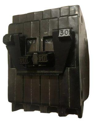 QT2-3030 SIEMENS 30A/30A 240V CIRCUIT BREAKER Q2-3030 NEW NEVER ENERGIZED 