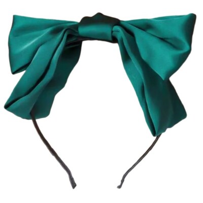 Eye-catching Bows Hair Hoop Dark Gothic Halloween Cosplay Costume Headpiece