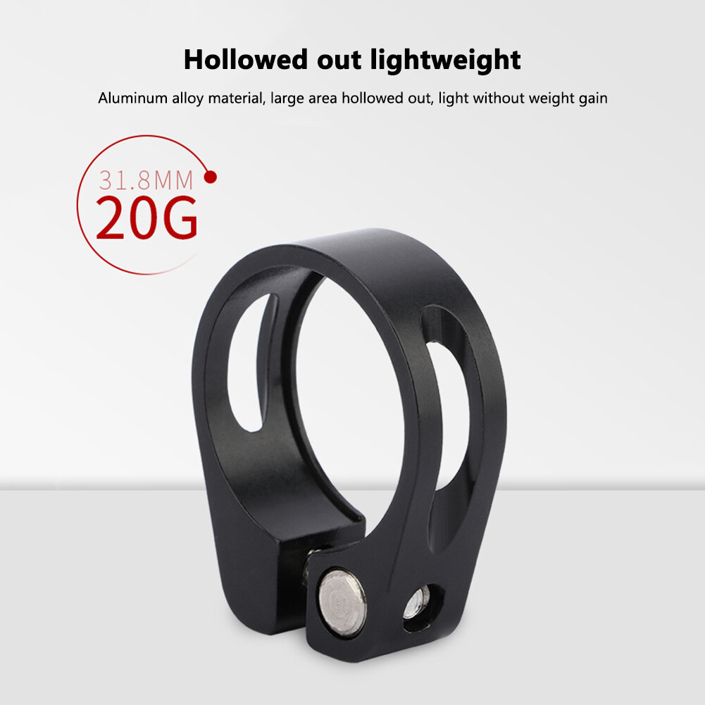 Mountain Bike Seat Post Clamp CNC Aluminum Alloy Bicycle Seat Tube