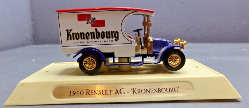 Matchbox Models Yesteryear 1910 Renault AG Kronenbourg Beer