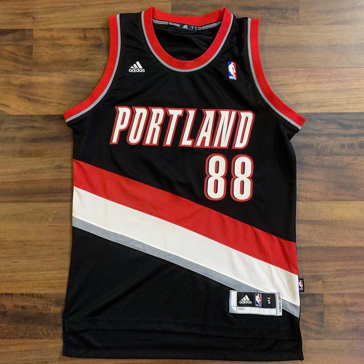 Adidas NBA Nicolas Batum Portland Trail Blazers Swingman Jersey