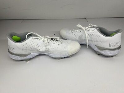 Nike Alpha Huarache Elite Low Baseball Cleats Blue Mens Size