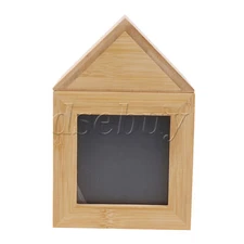 Natural Wooden Color Pets Ashes Memorial Box Cremation 4.72" x 4.72" x 7.17"
