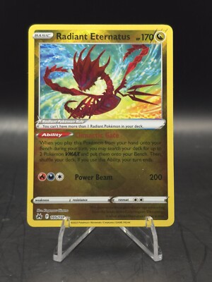 Pokémon TCG Radiant Eternatus Crown Zenith 105/159 Radiant Rare NM