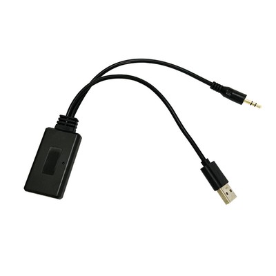 Bluetooth-compatible Receiver Black Wireless Bluetooth-compatible Audio Receiver
