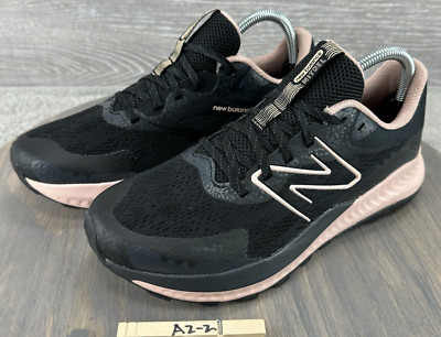 New Balance Dynasoft Nitrel V5 Dusty Pink/BL Trail Running Sneaker Woman 9D