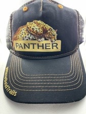 PANTHER CIGAR TRUCKER HAT CAP (Mesh Snapback) BLAZE BOLD TRAILS ~ Brand New