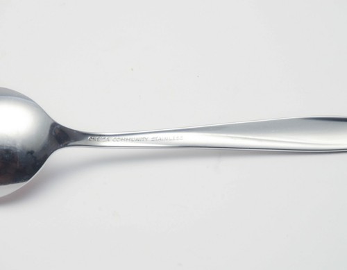 MCM Oneida Community Twin Star SS Flatware Solid Serving Spoon - Picture 3 of 3