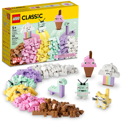Конструктор LEGO Creative Pastel Fun 11028 [Новая игрушка] Brick