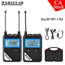US Kacallap ALLAP-W1-1 Kit 3.5mm Wireless Lavalier Microphone For Camera Phone