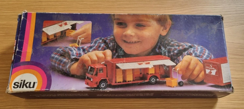 VINTAGE SIKU 1:55 FORD CARGO DELIVERY LORRY MODEL 2918 ORIGINAL BOX WEST GERMANY - Picture 2 of 7
