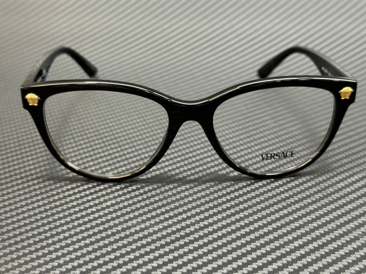 VERSACE VE3365U GB1 Black Women's 54 mm Eyeglasses | eBay