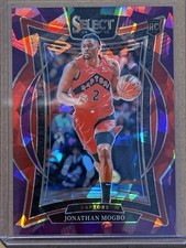 2024-25 Panini Select -Concourse Jonathan Mogbo  87 purple Cracked Ice Prizm /99