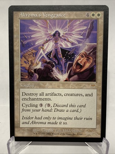MTG Akroma's Vengence ( NM ) from Onslaught : Magic the Gathering - Picture 1 of 2