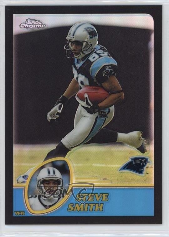 2003 Topps Chrome Black Refractor 45/599 Steve Smith #133