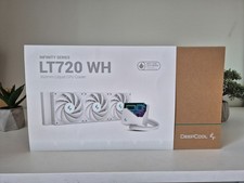 DeepCool LT720 WH 360mm ARGB AIO Liquid CPU Cooler White Intel AMD