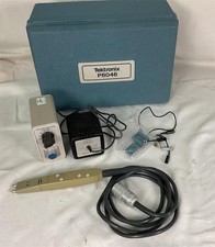 TEKTRONIX P6046 DIFFERENTIAL PROBE W/ AMPLIFIER W/ CASE  & ACCCESSORIES  TESTED
