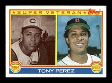 1983 Topps #716 Tony Perez RED SOX HOFer