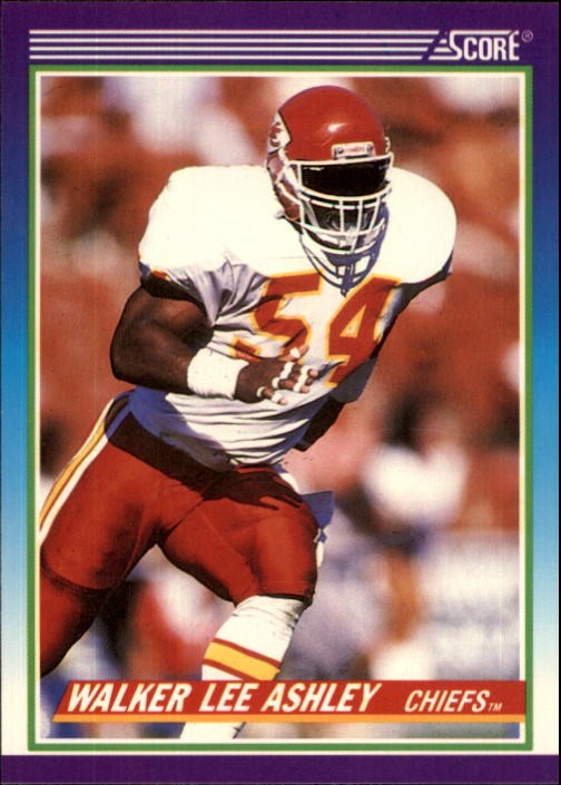 1990 Score #511 Walker Lee Ashley RC - FB