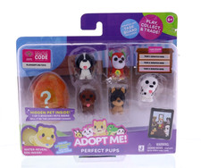 Adopt Me Perfect Pups Mini Figure Set With Mystery Pet - 6pk