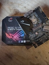 ASUS ROG Strix B360-F Gaming Motherboard Comes With CPU - Untested / For Parts