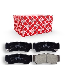 FEBI BILSTEIN Bremsbeläge Hinten (16668) für Hyundai Santa Fé II H-1 / Starex