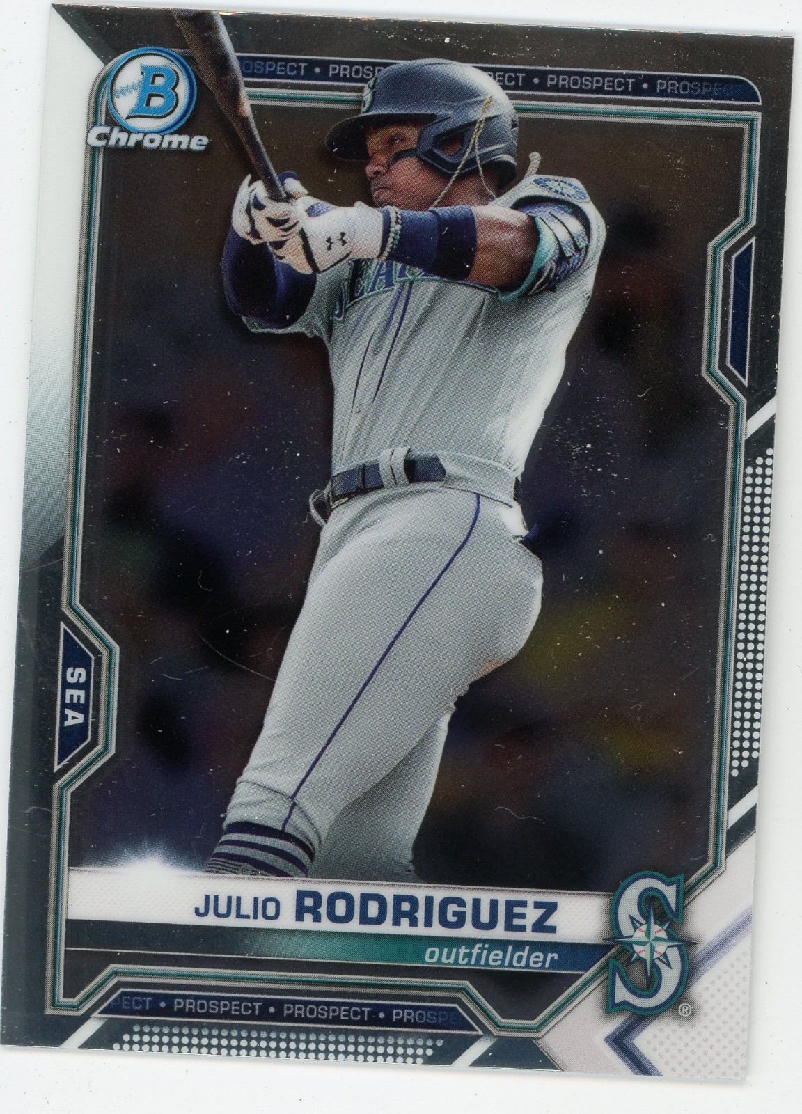 2021 Bowman Chrome Prospects Rookie Julio Rodriguez #231 Mariners