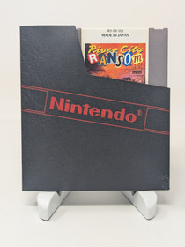 River City Ransom Nintendo NES 1989 Vintage Game Cartridge w/ Black Sleeve Clean