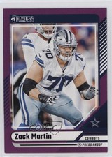 2024 Panini Donruss Purple Press Proof Zack Martin #52 1a7j