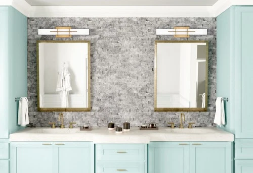 Quoizel PCGI8528 Giselle 28"W LED Bath Bar - Chrome - Picture 12 of 12