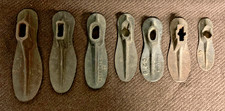 Vintage cast iron shoe lasts /molds - lot of 7