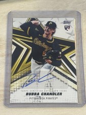 2026 Topps Series 1 Bubba Chandler Baseball Stars AUTO RC BSA-BCH RC PIRATES Sh