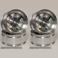 Set Of 4 Stormer Racing Machined Aluminum 1.9 Scale Rock Crawler 8-spoke Wheels Set Of 4 Stormer Racing Machined Aluminum 1.9 Scale Rock Crawler 8-spoke Wheels