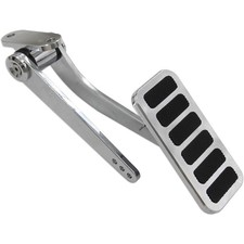 Universal Street Hot Rat Rod Aluminum Gas Pedal Firewall Mount Throttle Polished