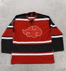 Naruto Shippuden Jersey Mens Medium Black Red Hockey Uchiha 09 Anime