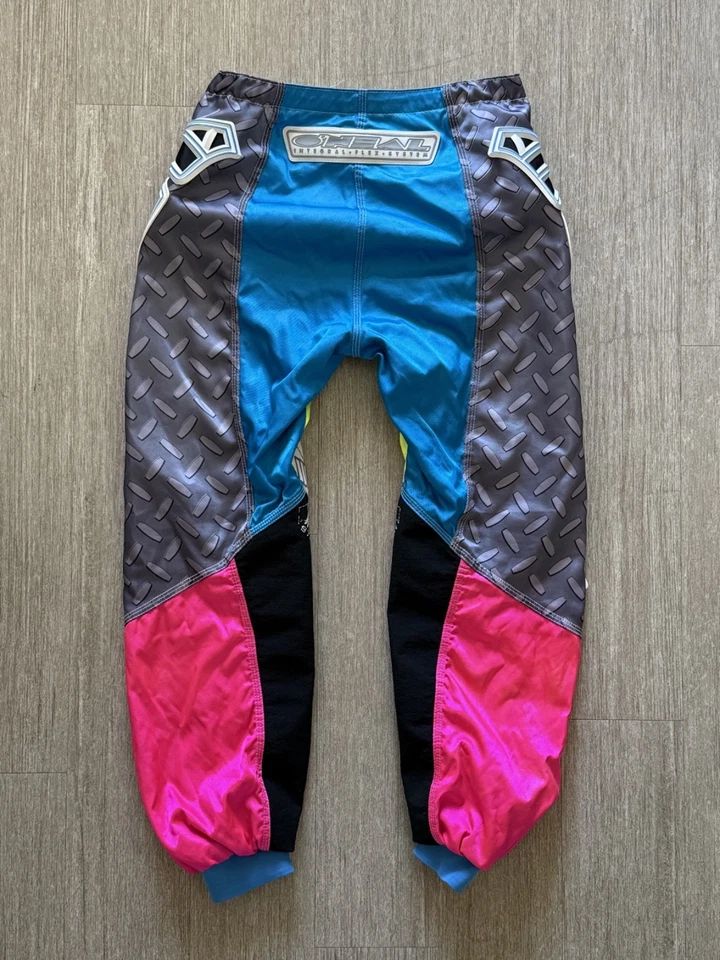 Vintage 1992 O'Neal Racing IFS Motocross Racing Pants 36 - AXO Fox - Image 3 of 4