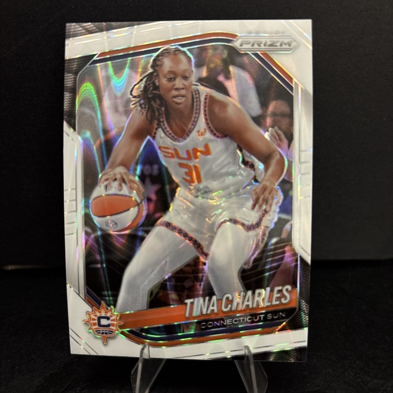 2025 Panini Prizm Tina Charles White Seismic Prizm