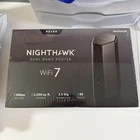 Netgear Nighthawk RS150 WiFi 7 Dual Band Router BE5000 5Gbps Black SEALED NEW